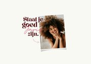 Verjaardagskaart vrouw foto staat je goed jarig zijn 2