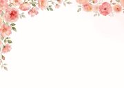 Wenskaart heel veel liefs met roze bloemenkader 2