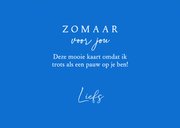 Wenskaart pauw felle kleuren 3