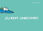 Wenskaart zomaar een Haaaaai 2