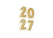 Wit fotokaartje kerst met vier foto's 2027 2