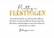 Zakelijke kerstkaart bedankt fijne feestdagen foto logo ster 3