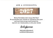 Zakelijke kerstkaart industrieel lampjes logo foto's 3