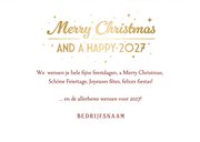 Zakelijke kerstkaart internationaal met meerdere talen 3