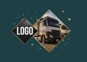 Zakelijke kerstkaart transport 2026 fijne feestdagen 2