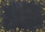 Zakelijke nieuwjaarskaart zwart met goudlook confetti Achterkant