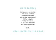 Zomaar kaart hip dikke knuffel typo stoer 3