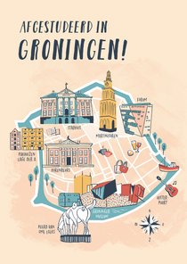 Afgestudeerd in Groningen plattegrond