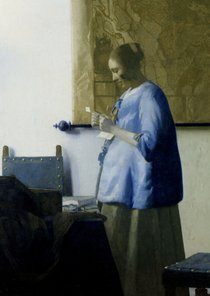 Brieflezende vrouw - J. Vermeer