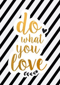 Coachingskaart do what you love