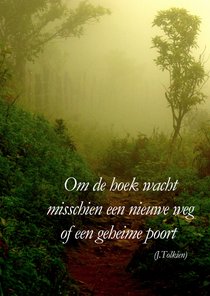 Coachingskaart met spreuk van Tolkien