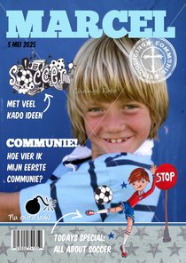 Communie TIJDSCHRIFT COVER sport