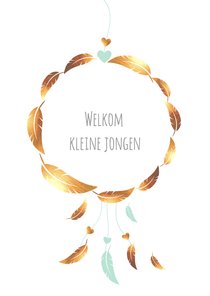 Felicitatie - Dromenvanger zoon