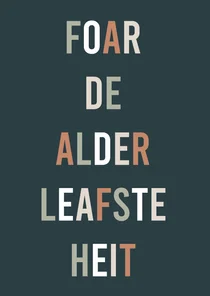 Friese vaderdagkaart 'foar de alderleafste heit'