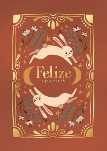 Geboortekaart mystiek 