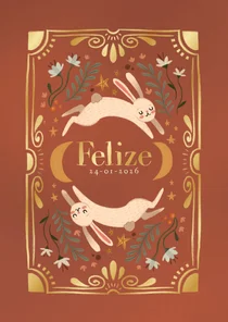 Geboortekaart mystiek 