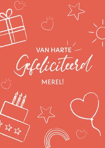 Gefeliciteerd - red