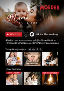 Grappige moederdag kaart met jullie eigen film of tv serie