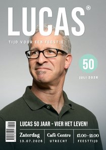 Grappige tijdschrift magazine uitnodiging met eigen foto