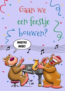 Grappige felicitatie voor verjaardagsfeest van een man