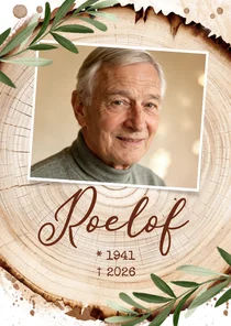 Herinneringskaart natuur boom foto takjes natuurlijk eco