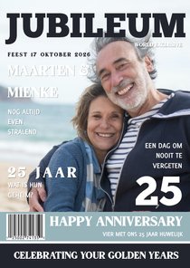 Huwelijksjubileum tijdschrift 