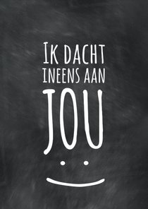 Ik dacht ineens aan jou-isf