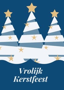 Jeugdfonds Sport & Cultuur kerstkaart kerstboom