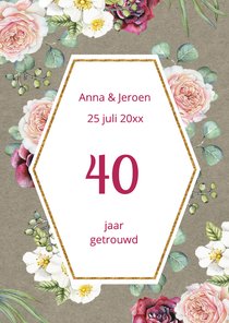 Jubileum rozen op craft