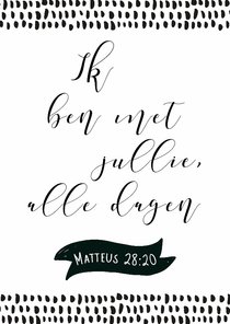 Kaart bijbeltekst Matteus - WW