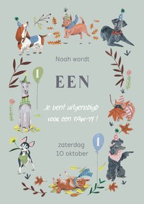 Kinderfeestje, hondjes PAW-TY!