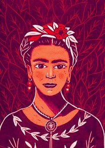 Kunstkaart Frida Kahlo