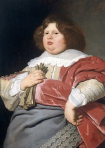 Kunstkaart van  Bartholomeus van der Helst. Dikke Bicker. 