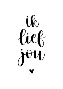 Liefdekaart - Ik lief jou