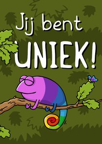 Liefdekaart jij bent uniek