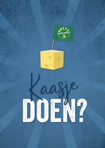 Maaslander uitnodiging kaasje doen 