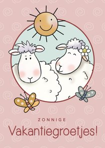 Mike & Molly zonnige vakantiegroetjes 