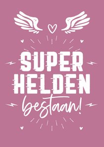 Moederdag superheld supermama stoer hartjes foto