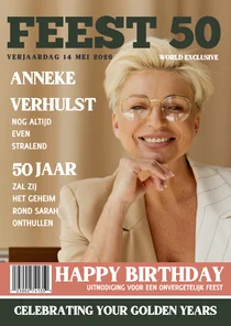 Sarah Tijdschrift verjaardag 50 jaar feest
