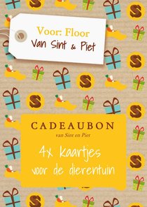 Sinterklaas - cadeaubon met naam