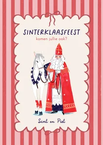 Sinterklaasfeest strepen en strik Sint