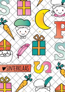 Sinterklaaskaart happy