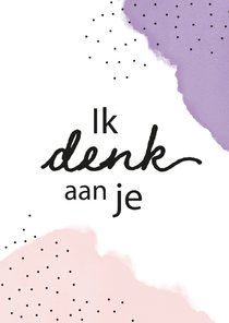 Sterkte kaart - Denk aan jou