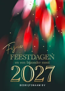 Stijlvolle zakelijke kerstkaarten 2027