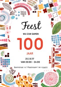 Uitnodiging samen 100 jaar feest