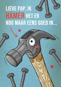 Vaderdag Hamer het erin