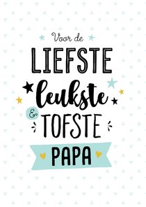 Vaderdagkaart tofste papa