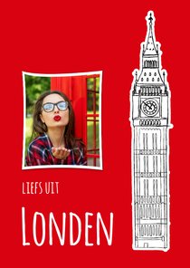 Vakantiekaart liefs uit Londen - SG