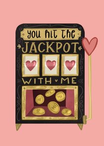 Valentijnskaart jackpot