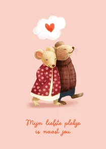 Valentijnskaart mijn liefste plekje